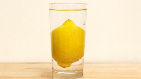 Bir bardak suya limon çekirdeği koyun ve ne olduğuna inanamayacaksınız!