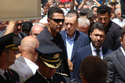 Cumhurbaşkanı Erdoğan'dan aile dostuna veda