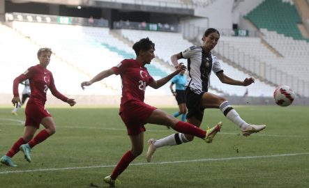 Kadın A Milli Takımı sahadan mağlup ayrıldı