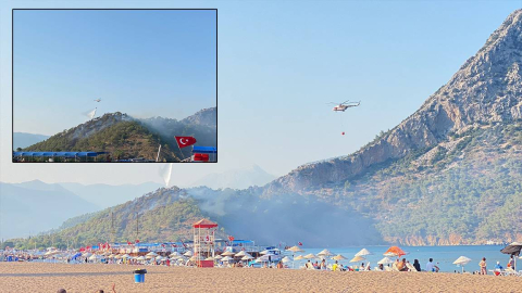 Antalya'da orman yangını! 