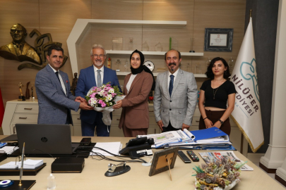 Nilüfer çiçek açacak