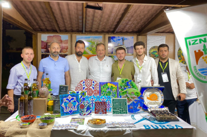 İzmir Fuarı’nda İznik rüzgarı