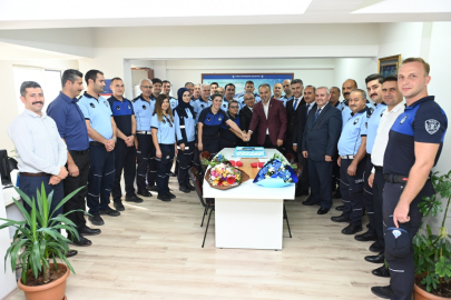 Başkan Aktaş, zabıtanın 196’ncı yılını telsizle kutladı 