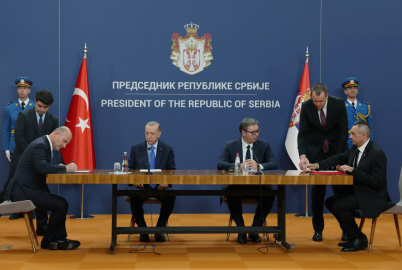 Türkiye ve Sırbistan arasında 7 anlaşma imzalandı 