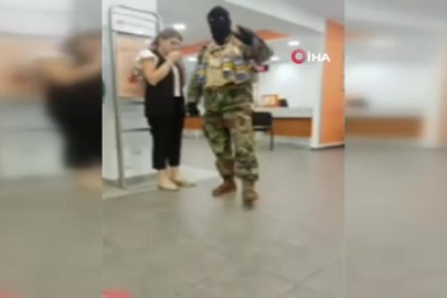 Gürcistan'da bankada rehine krizi