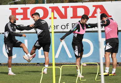 Beşiktaş, Fenerbahçe maçının hazırlıklarını sürdürdü 