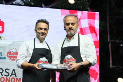 Bursa Gastronomi Festivali'nin tadı damaklarda kaldı 