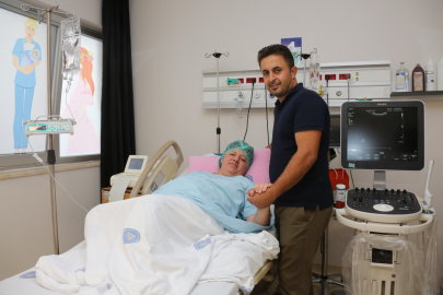 Türkiye'nin ikinci rahim nakli hastasının en mutlu günü