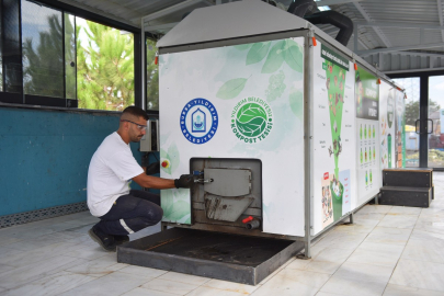 Yıldırım'da atıklar çöpe gitmiyor gübreye dönüşüyor 