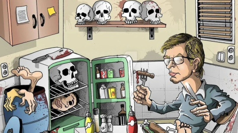 Erkeklere tecavüz edip hepsini yedi!