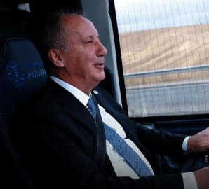 Muharrem İnce otobüs kullandı 