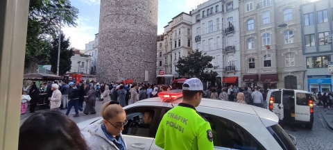 Galata Kulesi'nde feci ölüm: İntihar mı, kaza mı?