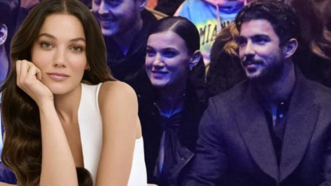 Pınar Deniz ve sevgilisi Kaan Yıldırım özel gösterimde