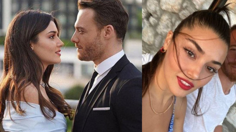 Hande Erçel-Kerem Bürsin aşkı alevlendi!