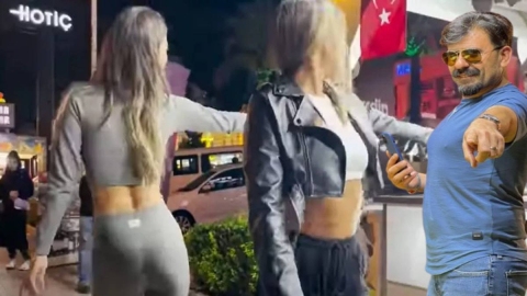 Çılgın Dondurmacı iki Rus turiste daha fazla dayanamadı...