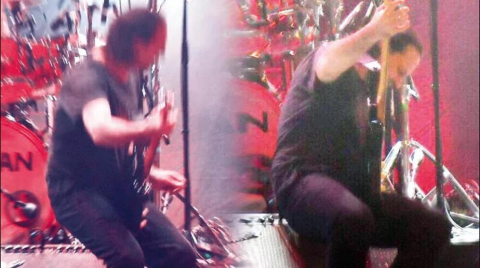 Kaan Tangöze sahnede dengesini kaybetti!