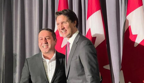 Türk iş insanı, Kanada Başbakanı Trudeau ile bir araya geldi