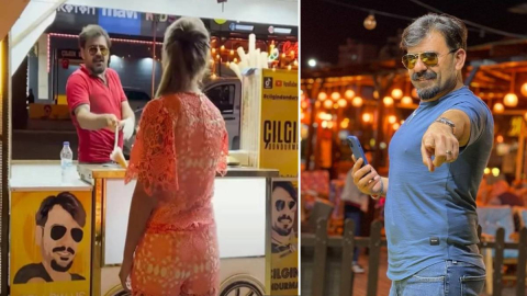 Çılgın Dondurmacı rahat durmak bilmiyor! Bakın yine ne yaptı