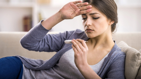 Yüksek ateş düşüğe neden olabilir!