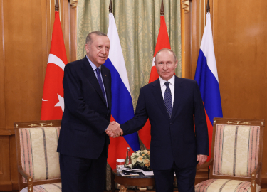 Cumhurbaşkanı Erdoğan Putin ile görüştü
