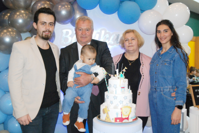 Minik Batuhan’a renkli kutlama
