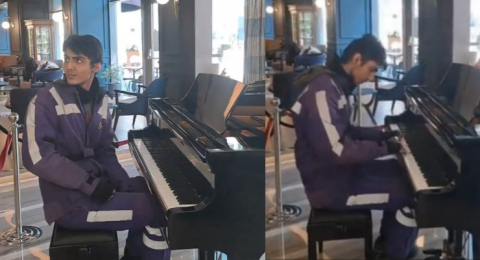 Piyanist kuryeye ünlülerden destek yağdı