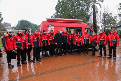 Gürsu destek ekibi destek için hareket etti