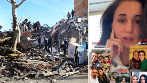 Depremde ailesini kaybeden Karsu göz yaşlarına boğuldu