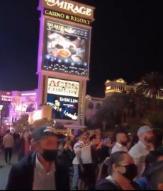Kılıçdaroğlu'nun viral olan videosu Las Vegas'taki dev ekranda