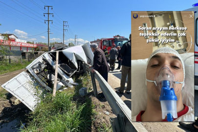 Masterchef yarışmacısı kaza geçirdi!