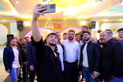 AK gençlerden Mustafa Yıldırım'a yoğun ilgi