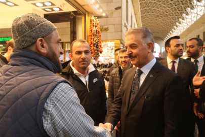 Büyükataman Kapalıçarşı'yı ziyaret etti