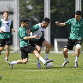 Bursaspor'dan taktik idmanı