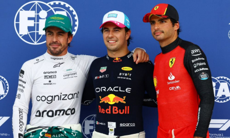 Pole pozisyonu Sergio Perez'in oldu