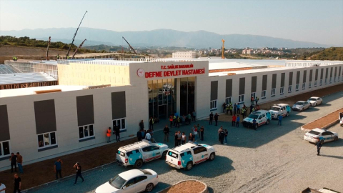 Defne Devlet Hastanesi açılıyor