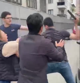 Ataşehir’de trafikte demir sopalı kavga