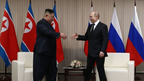 Kuzey Kore'den Putin'e birliktelik mesajı