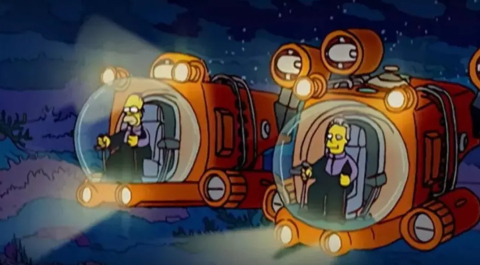 Simpsonlar'ın kayıp denizaltı kehaneti... Bunu da bildiler!