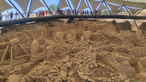 Bayram tatilinde Göbeklitepe'ye yoğun ilgi
