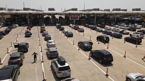 Kapıkule'de gurbetçi yoğunluğu
