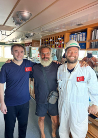 137 gün sonra Türk denizciler kurtardı