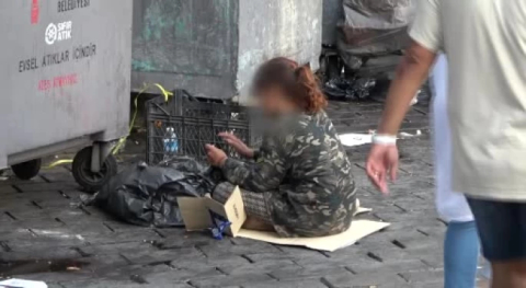Dilencilerin vicdanları sömürdüğü anlar!