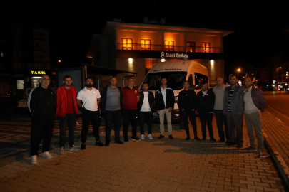 İnegöl'den Bartın'a destek