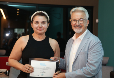 Podcast atölyesinden 20 kursiyer mezun oldu