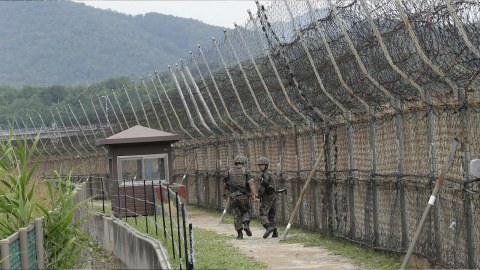 ABD'li asker Kuzey Kore sınırına geçti