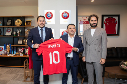 Özbekistan'dan TFF'ye ziyaret