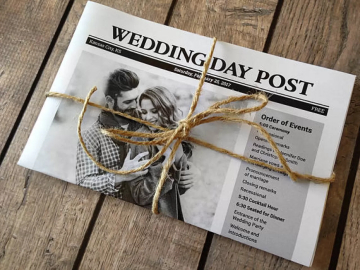 Yaz ayına özel davetiye tasarımları