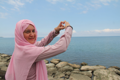 Denizin içinde 7.5 saat yaşam mücadelesi