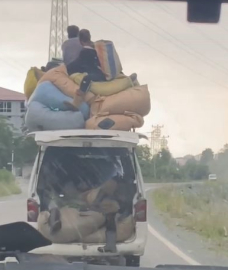 Trafikte tehlikeli anlar