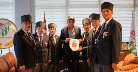 Bursaspor'a anlamlı ziyaret